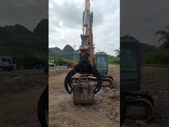 Уинг экскаватор граббер, костюм 5-10/11-16 тонн, четырехзубчатый держит древесину граббер