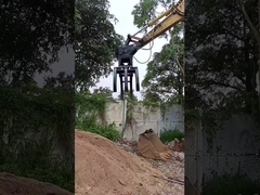 Гуанлиньская выкопательная машина с каменным / деревянным захватчиком