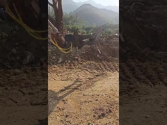 Гидравлический тип WuYing граббер экскаватора, пятизубный граббер древесины, костюм для экскаватора